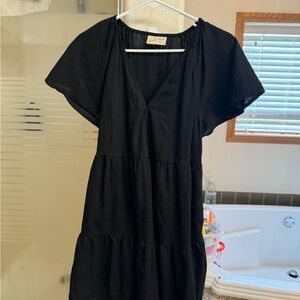 Black Dress with pockets